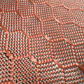 Renkli Altıgen Karbon Aramid Jacquard kumaş